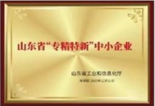 山東省“專精特新”企業